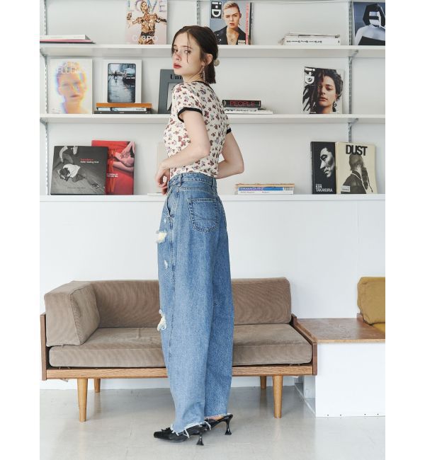 jouetie「【Miller&times;jouetie】クルーネックTシャツ」|Tシャツ・カットソー|