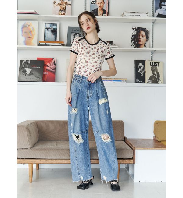 jouetie「【Miller&times;jouetie】クルーネックTシャツ」|Tシャツ・カットソー|