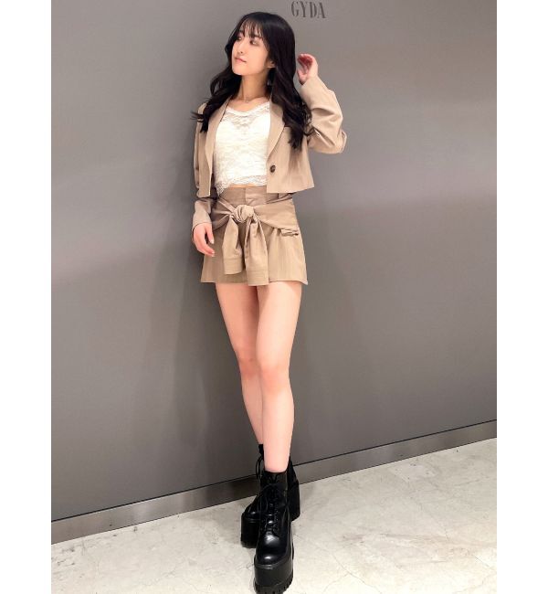 GYDA「2WAYレースTOPS」|Tシャツ・カットソー|