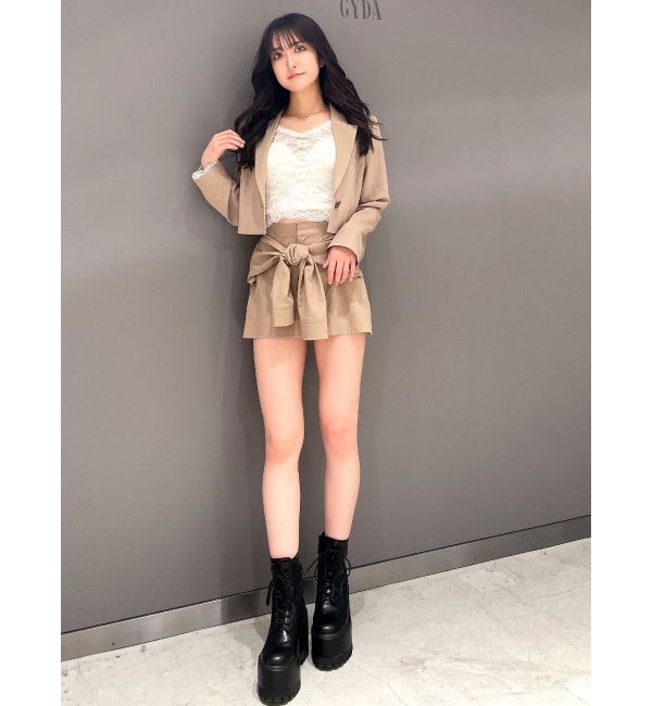 GYDA「2WAYレースTOPS」|Tシャツ・カットソー|