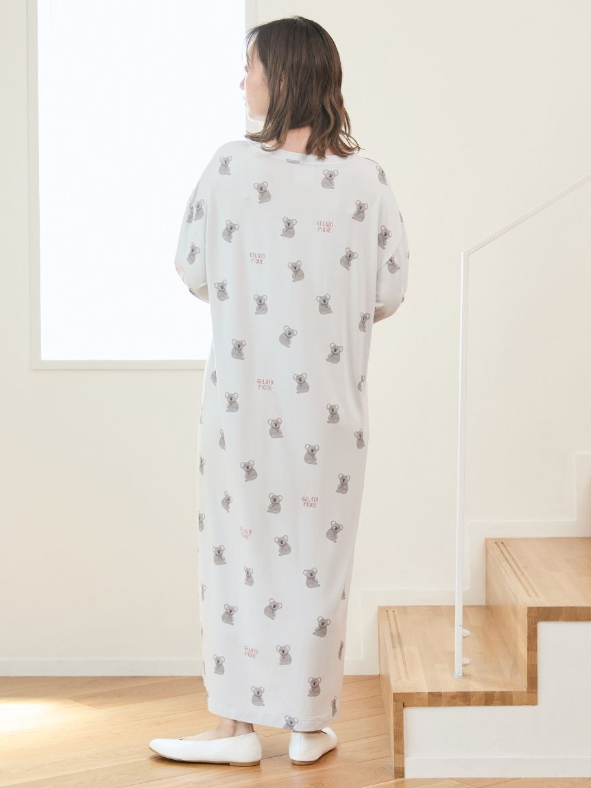 gelato pique「【接触冷感】コアラ柄ワンピース」|ルームウェア|