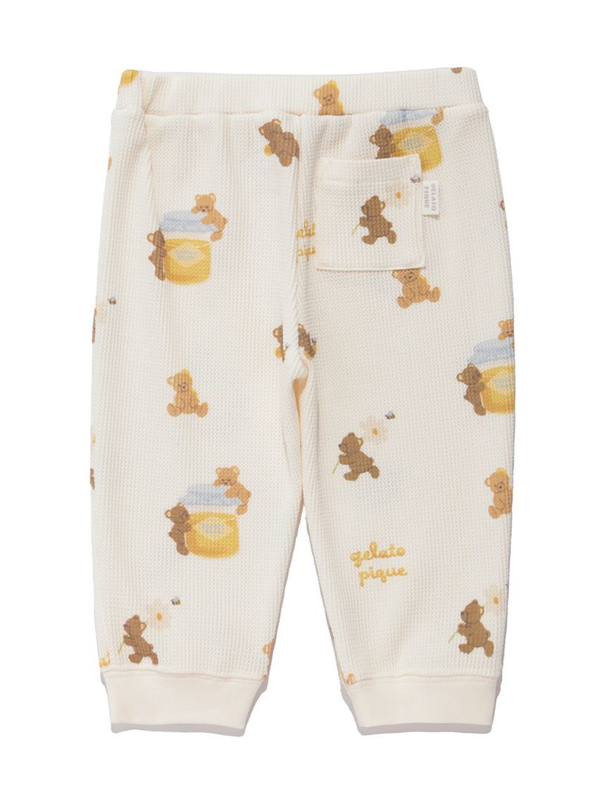 GELATO PIQUE KIDS & BABY「【BABY】はちみつベア柄ロングパンツ」|その他ベビーウェア|