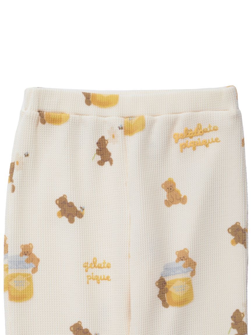 GELATO PIQUE KIDS & BABY「【BABY】はちみつベア柄ロングパンツ」|その他ベビーウェア|