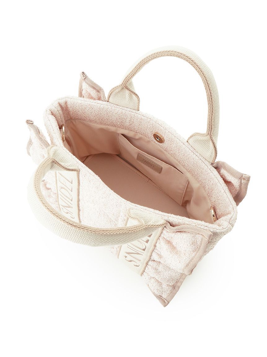 SNIDEL「フリルキルティングロゴバッグ」|ハンドバッグ|