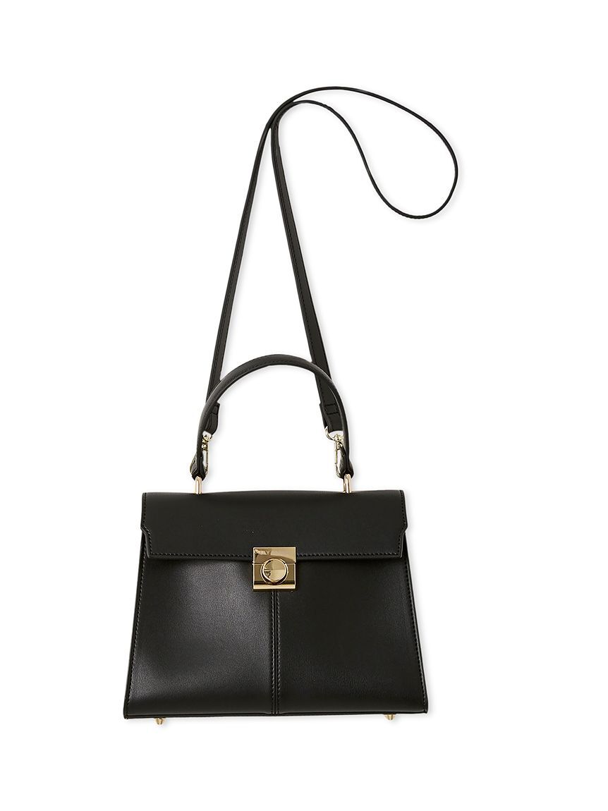 LILY BROWN「スクエアバックルトップハンドルバッグ」|ハンドバッグ|