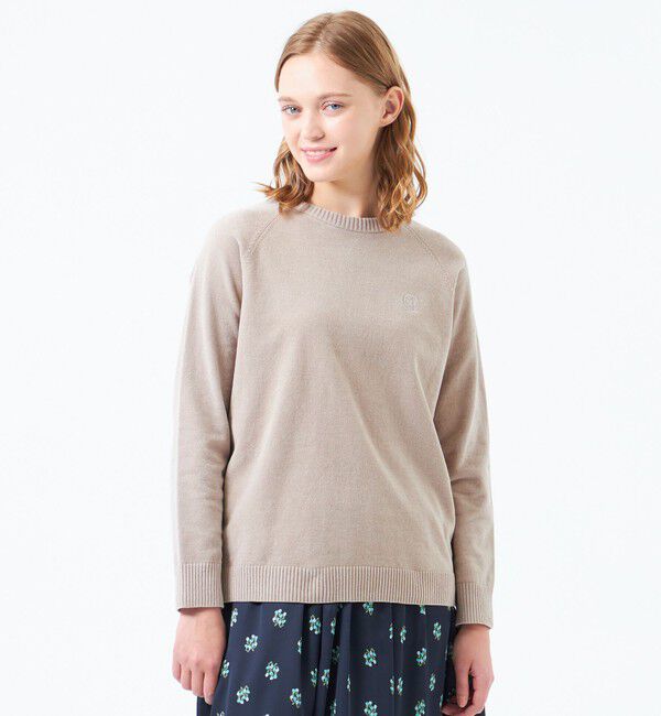 MACKINTOSH PHILOSOPHY「モールニットプルオーバー」|ニット・セーター|ベージュ