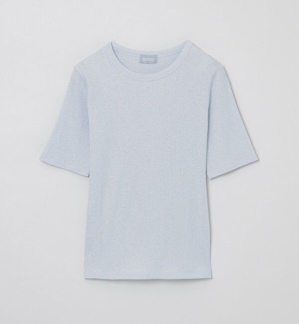 MACKINTOSH PHILOSOPHY「GREY LABEL シアークルーネック半袖Tシャツ」|Tシャツ・カットソー|ブルー