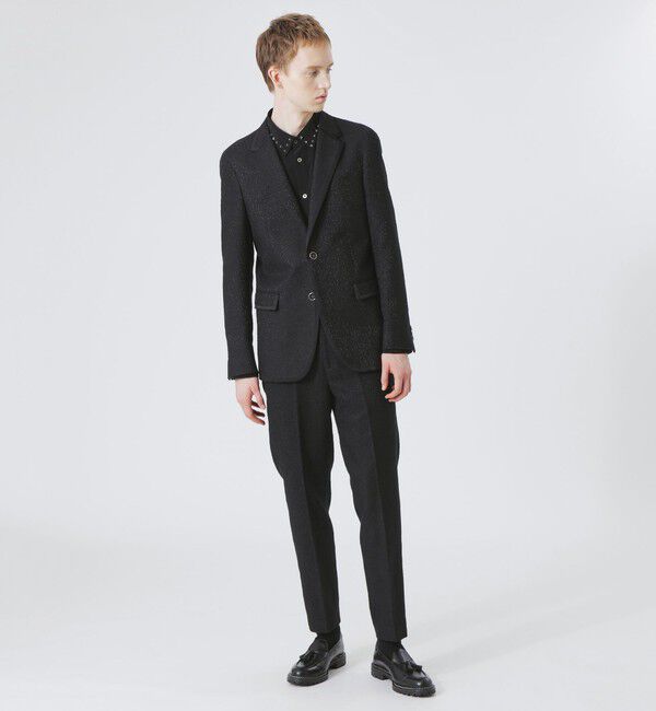  「ツイード パイピングジャケット」|テーラードジャケット|