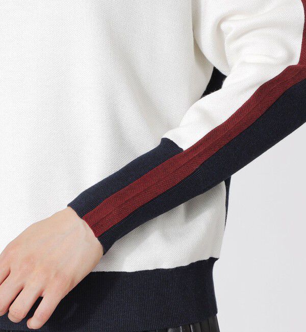  「2フェイスブロッキングニット」|ニット・セーター|