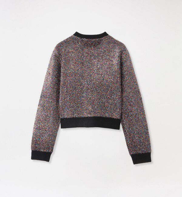  「ラメZIPカーディガン」|ニット・セーター|