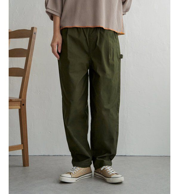 Lbc with Life「ツイルシェフパンツ」|その他|オリーブ