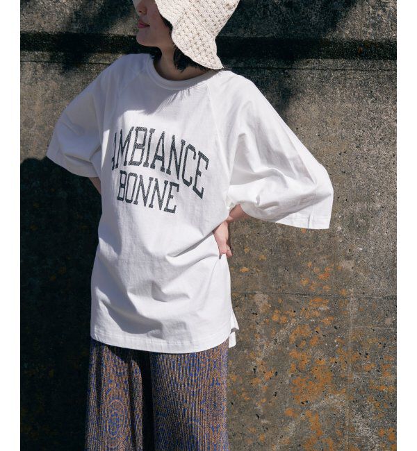 VENCE share style「AMBIANCE ラグランT」|Tシャツ・カットソー|