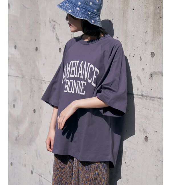 VENCE share style「AMBIANCE ラグランT」|Tシャツ・カットソー|チャコール