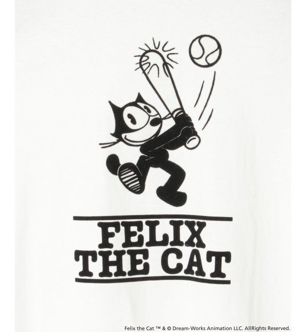 VENCE share style「&rdquo;Felix the cat&rdquo; フィリックス・ザ・キャット / ラグランフロッキーロンT」|Tシャツ・カットソー|