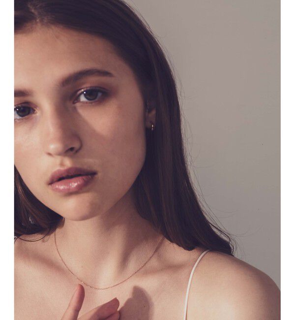 ete「K18MPG ミラーカットチェーン ネックレス」|ネックレス|