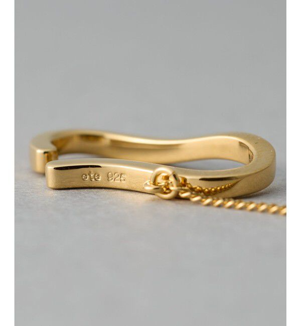 ete「チェーン ライナーカフ」|イヤーカフ|