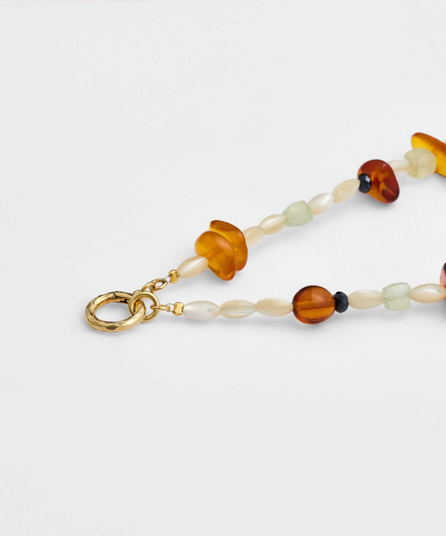  「ゴールドマルチストーンネックレス」|ネックレス|