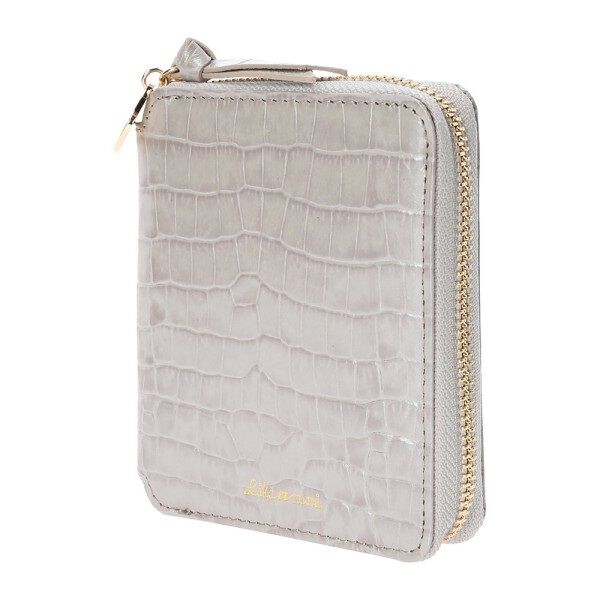  「メタルチャーム・２つ折りラウンド　ウォレット　／Ｌｉｌｉｅｔｍｏｉ」|財布|