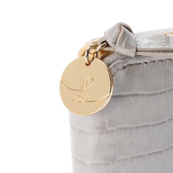  「メタルチャーム・２つ折りラウンド　ウォレット　／Ｌｉｌｉｅｔｍｏｉ」|財布|