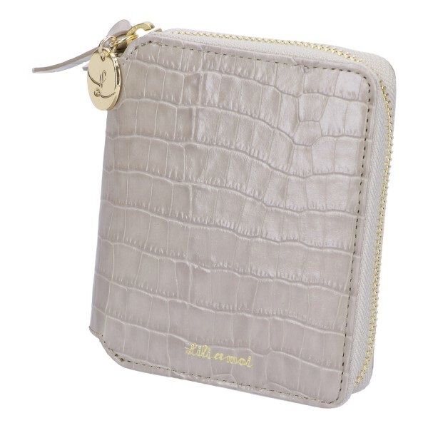  「メタルチャーム・２つ折りラウンド　ウォレット　／Ｌｉｌｉｅｔｍｏｉ」|財布|