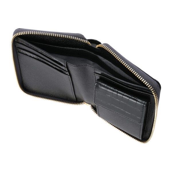  「メタルチャーム・２つ折りラウンド　ウォレット　／Ｌｉｌｉｅｔｍｏｉ」|財布|