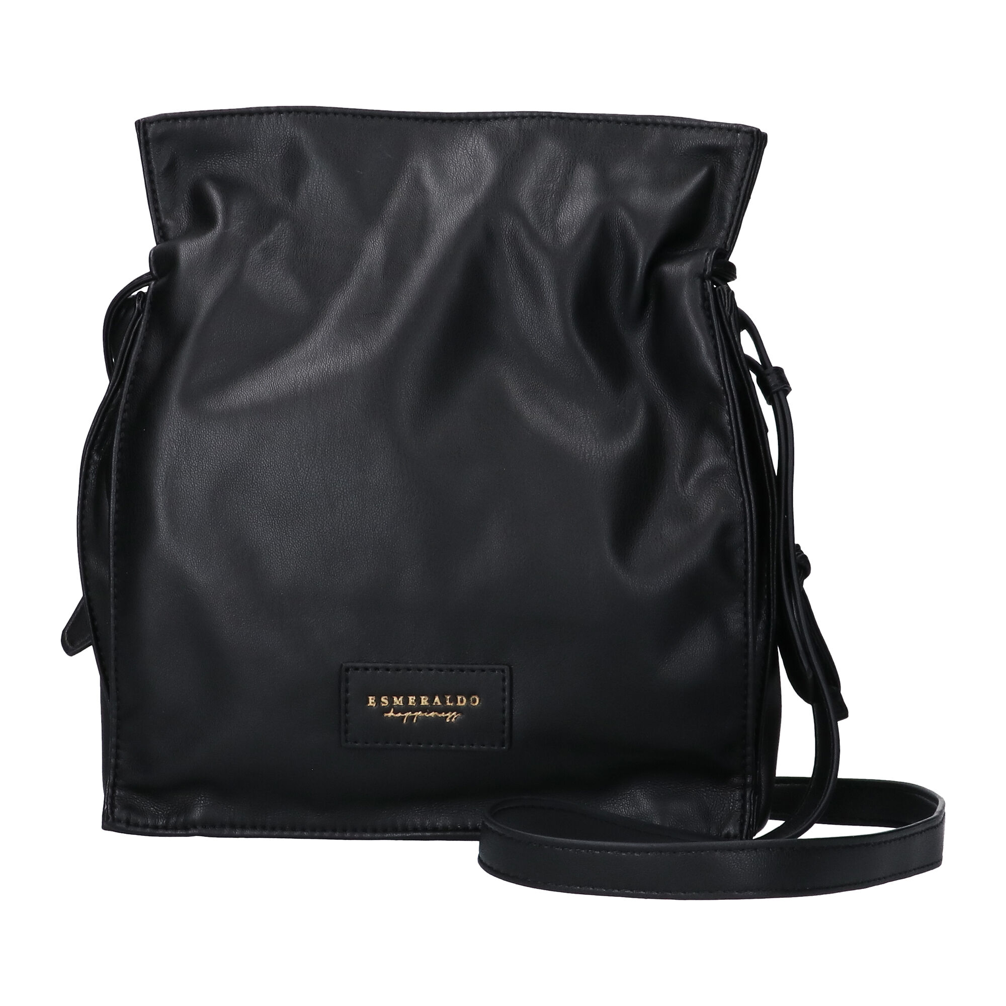  「キンチャクショルダー／ＥＳＭＥＲＡＬＤＯ　ｈａｐｐｉｎｅｓｓ」|ショルダー・メッセンジャー|ブラック