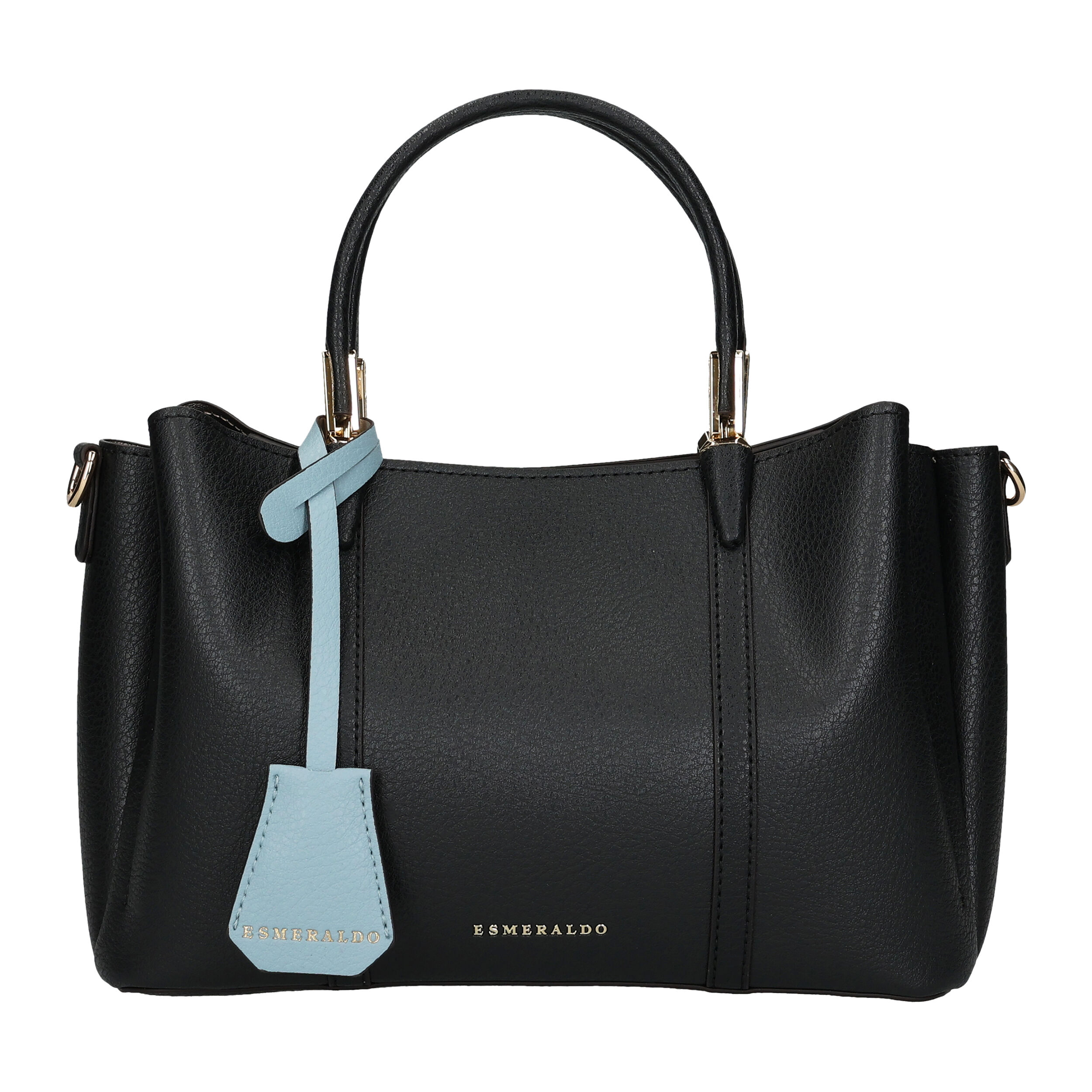  「３ポケットトート／Ｍ／ＥＳＭＥＲＡＬＤＯ　ｈａｐｐｉｎｅｓｓ」|トートバッグ|