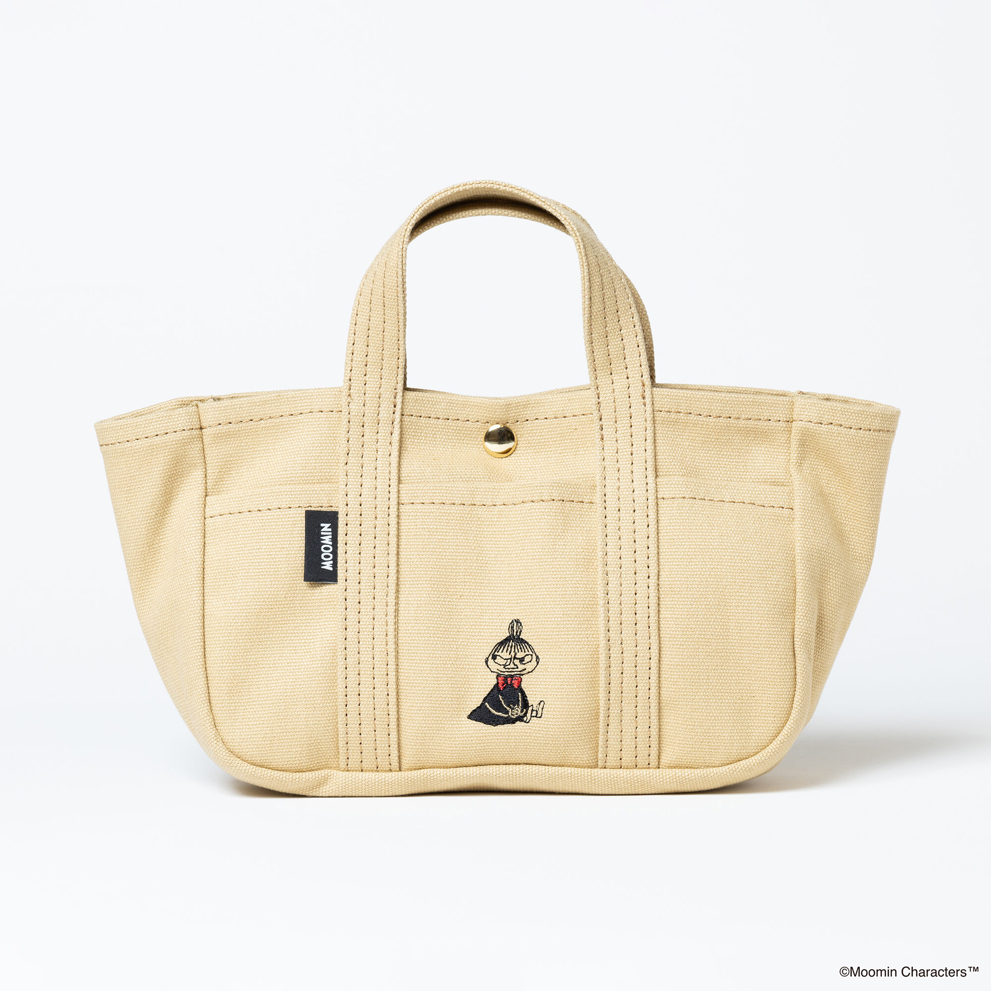  「MOOMIN EMBROIDERYミニトートバッグ」|トートバッグ|BEG