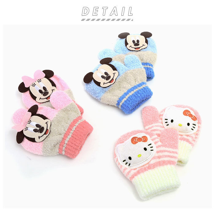 BACKYARD FAMILY「キッズ 手袋 ミトン 通販 男の子 女の子 キャラクター グッズ 2歳 3歳 かわいい 子供」|手袋|