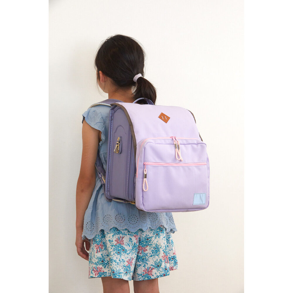 BACKYARD FAMILY「ランドセルカバー おしゃれ 通販 収納ポケット付き アウトドアタイプ レイメイ藤井 RS1194」|その他|パープル1