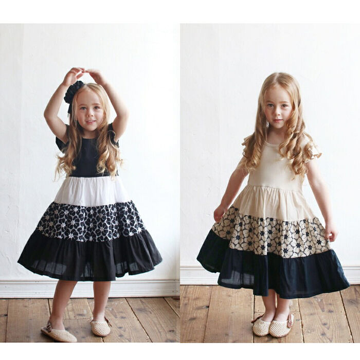 BACKYARD FAMILY「半袖 ワンピース キッズ 通販 半袖ワンピース 12192001 ワンピ 夏 女の子 綿 コットン」|その他|