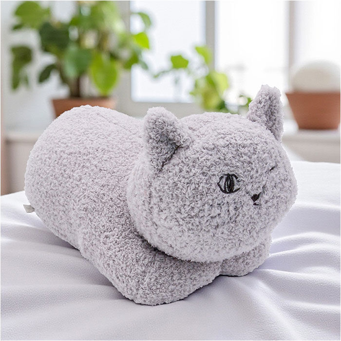 BACKYARD FAMILY「にゃふにゃふ クッション 通販 あったか抱っこクッション 抱き枕 抱きまくら アニマル 動物」|その他|