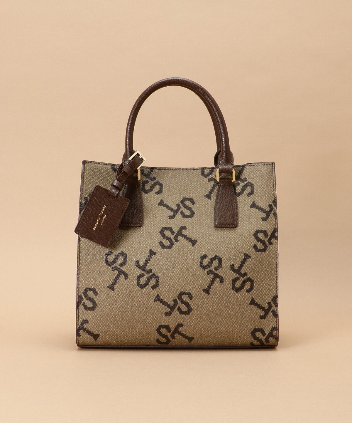 Samantha Thavasa「STヌーベルオレール トートバッグ 小サイズ」|トートバッグ|ブラウン