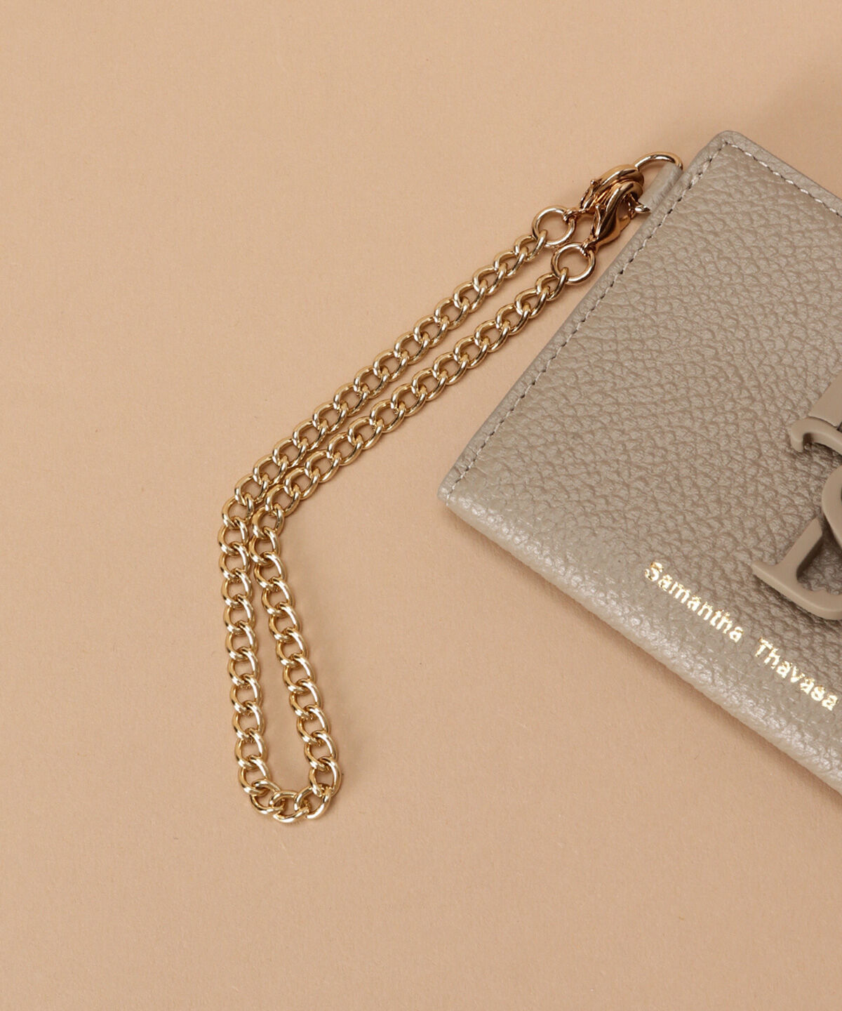 Samantha Thavasa「マットアイコン レザー パスケース」|定期入れ|