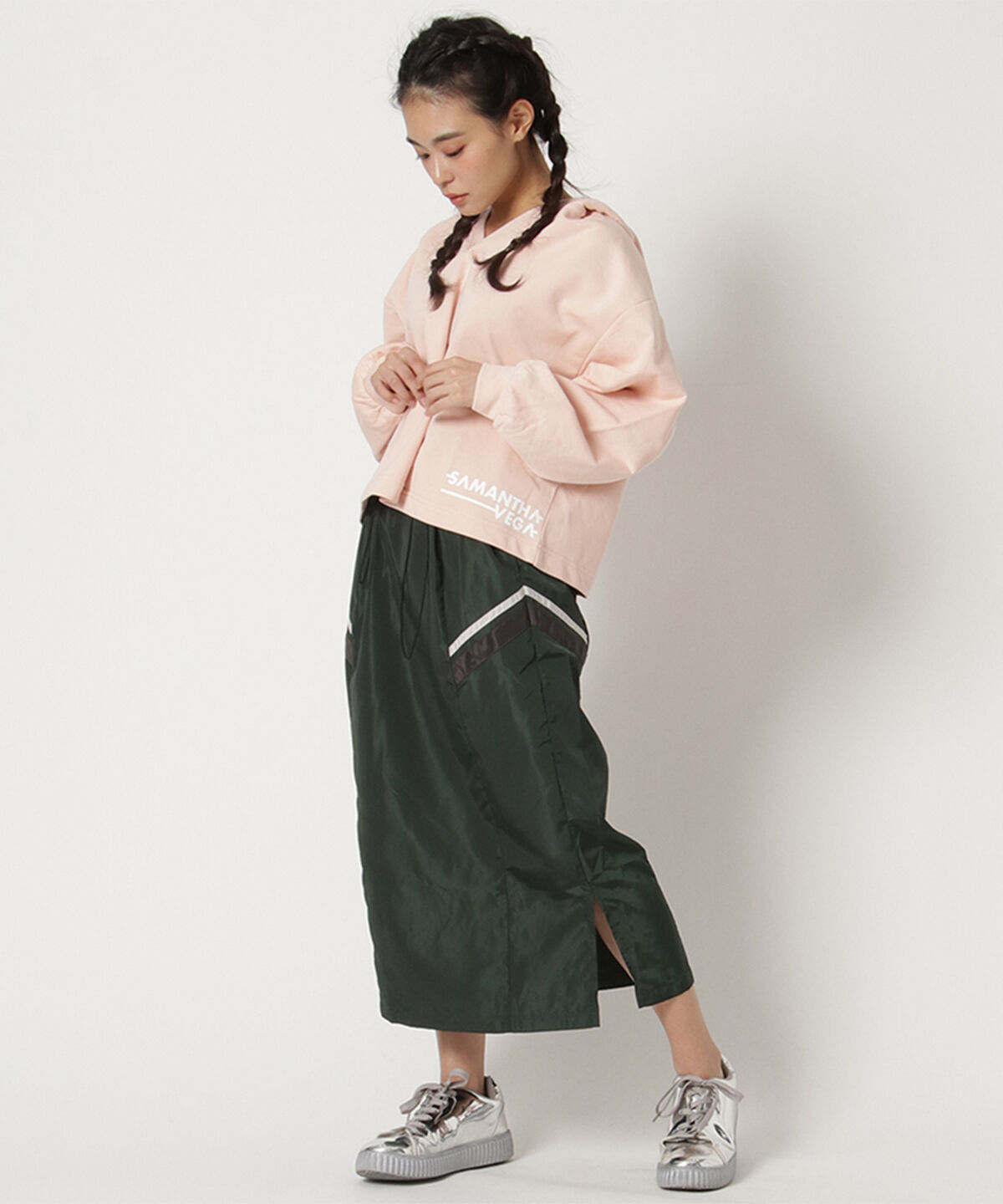  「スカート」|その他|カーキ