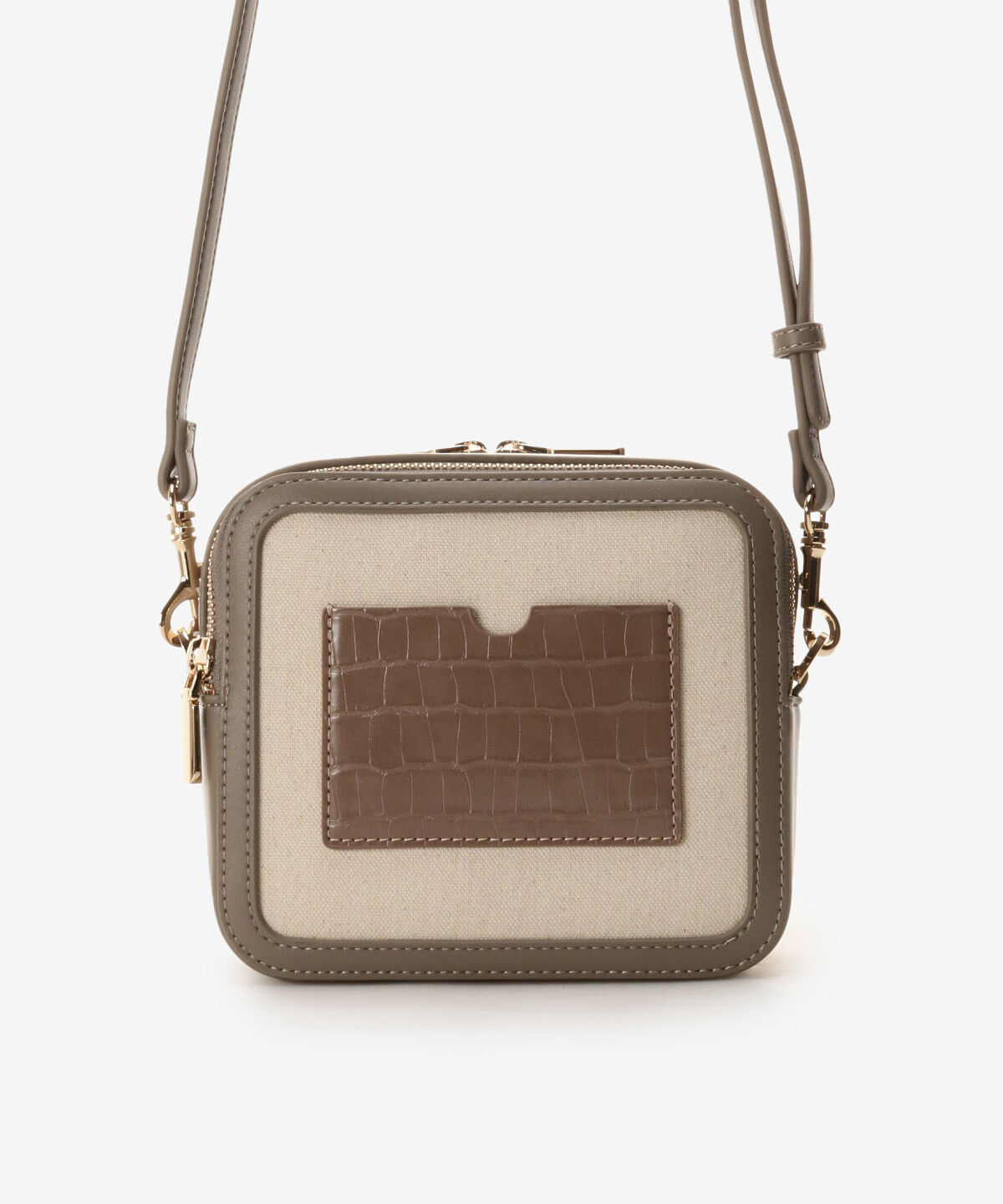 Samantha Vega「★BOX型キャンバスショルダーバッグ」|ショルダー・メッセンジャー|