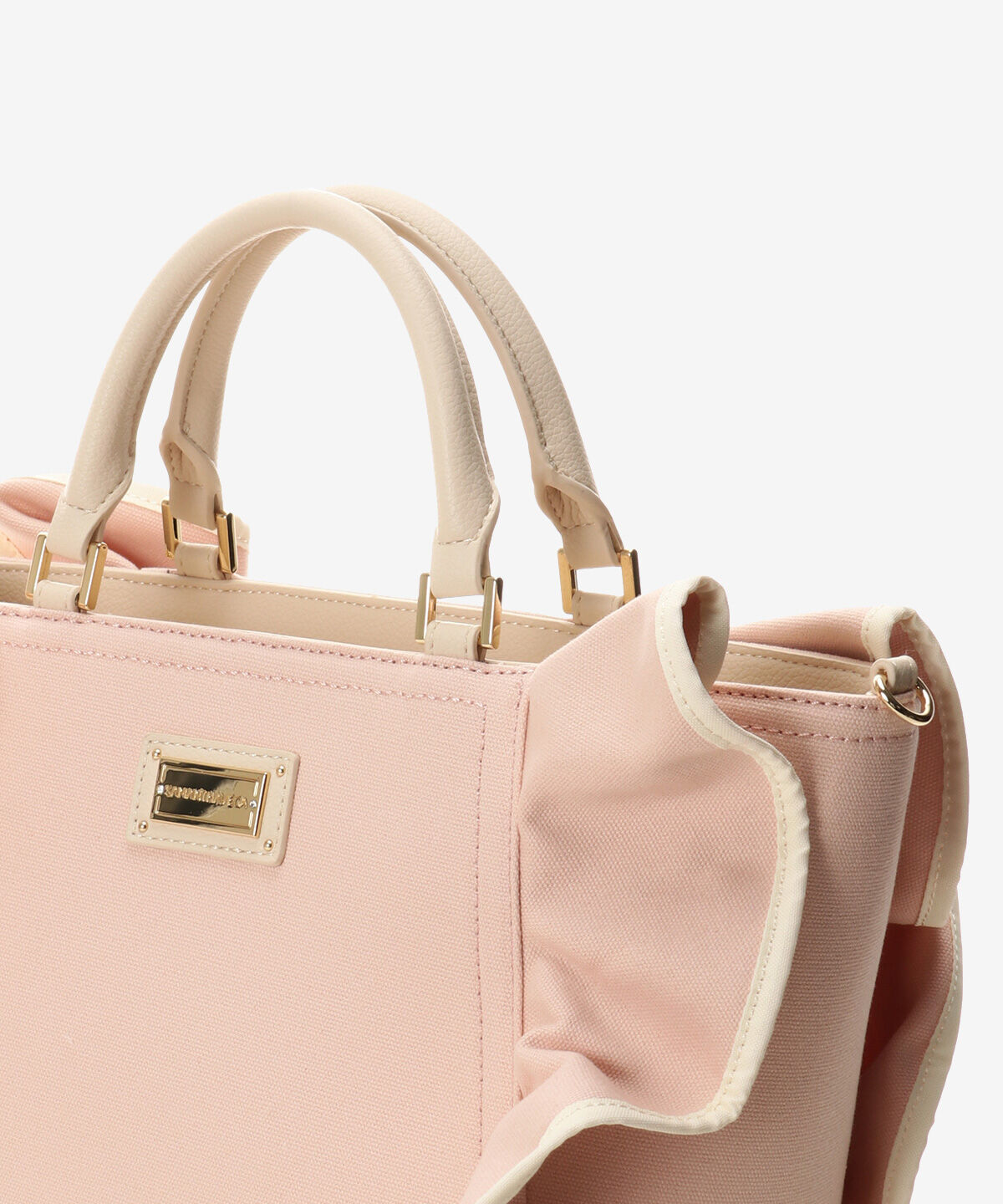 Samantha Vega「パイピングフリルハンドバッグ（大）」|ハンドバッグ|