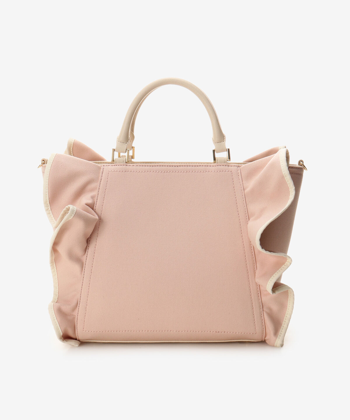 Samantha Vega「パイピングフリルハンドバッグ（大）」|ハンドバッグ|