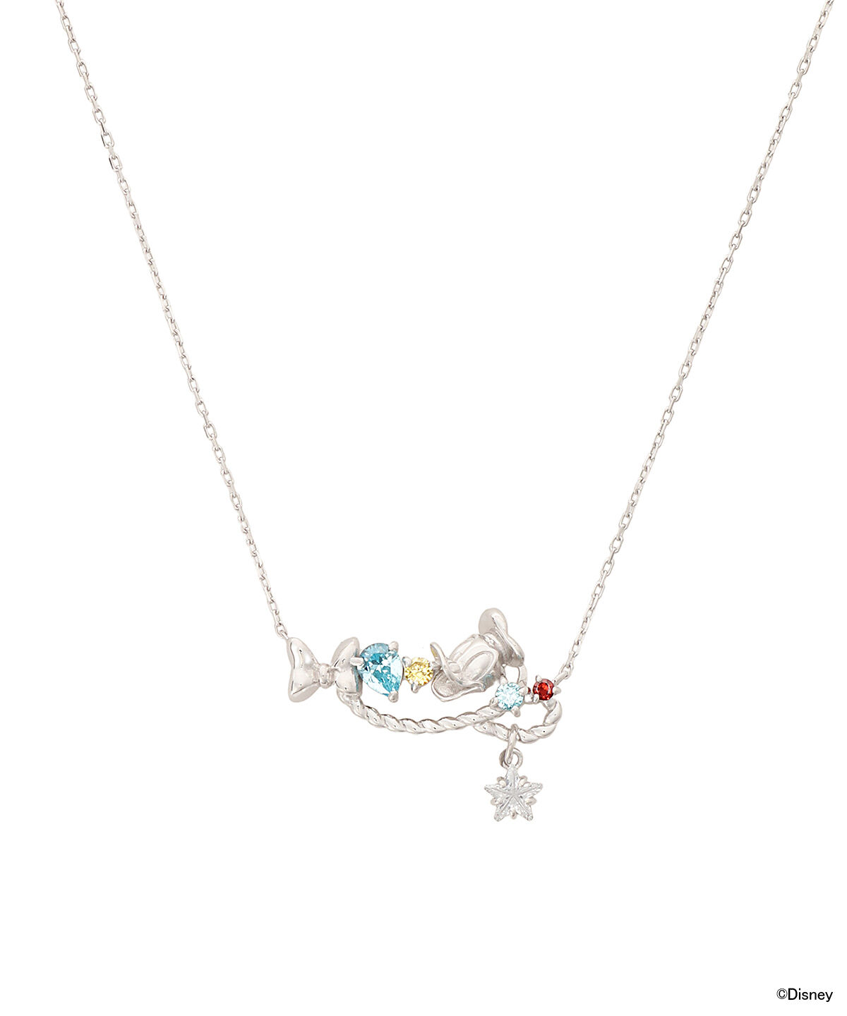 Samantha Tiara「「ドナルドダック」コレクション ネックレス」|ネックレス|SILVER rhodiumﾒｯｷ