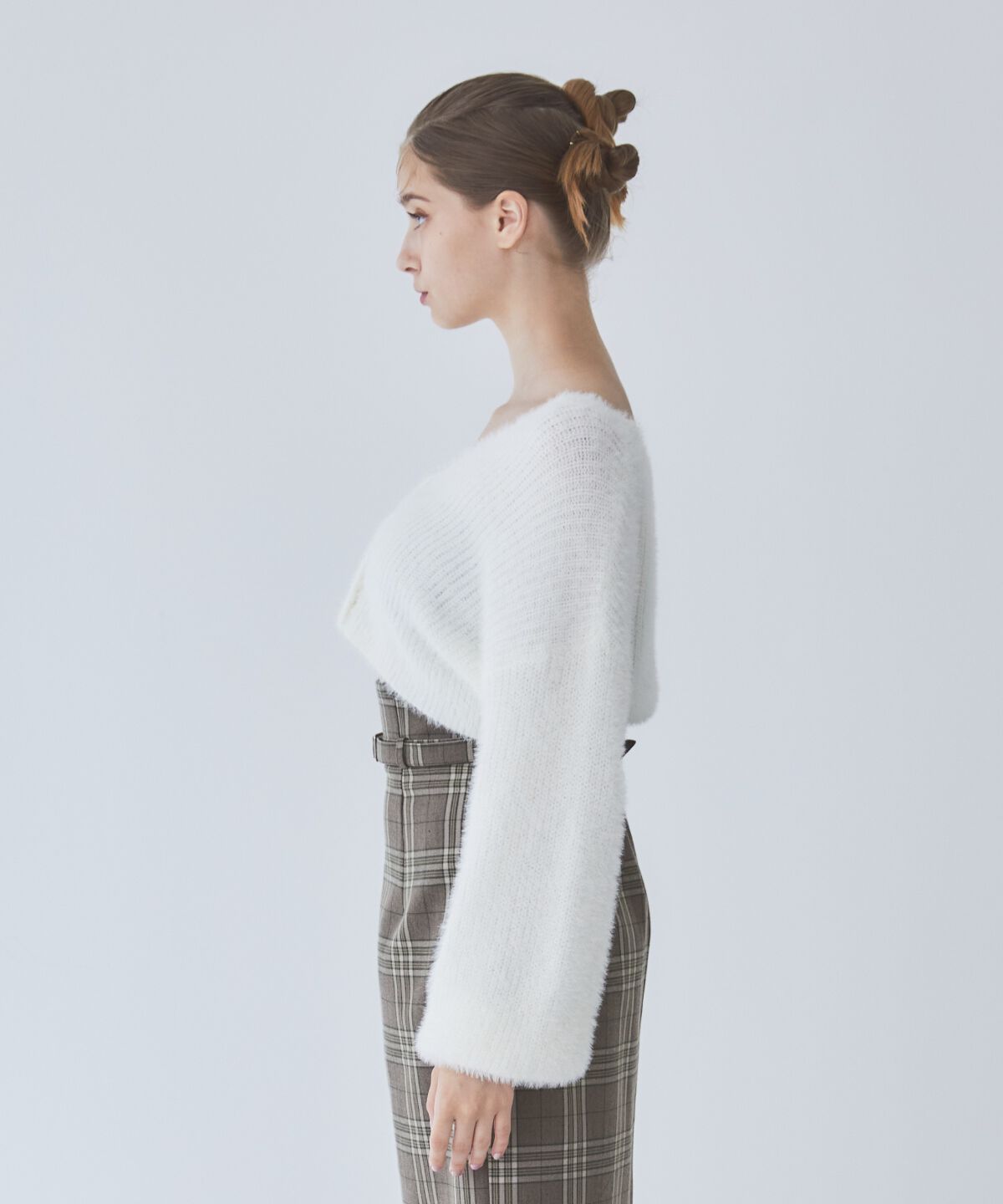 REDYAZEL「フェザーニットカーディガン」|カーディガン|