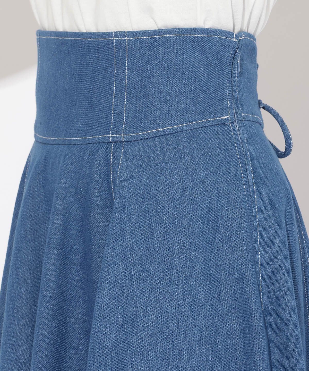 WILLSELECTION「デニムフレアスカート」|スカート|