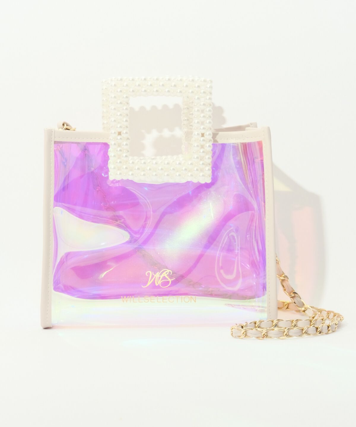 WILLSELECTION「パールハンドルオーロラバッグ」|ショルダー・メッセンジャー|オフ