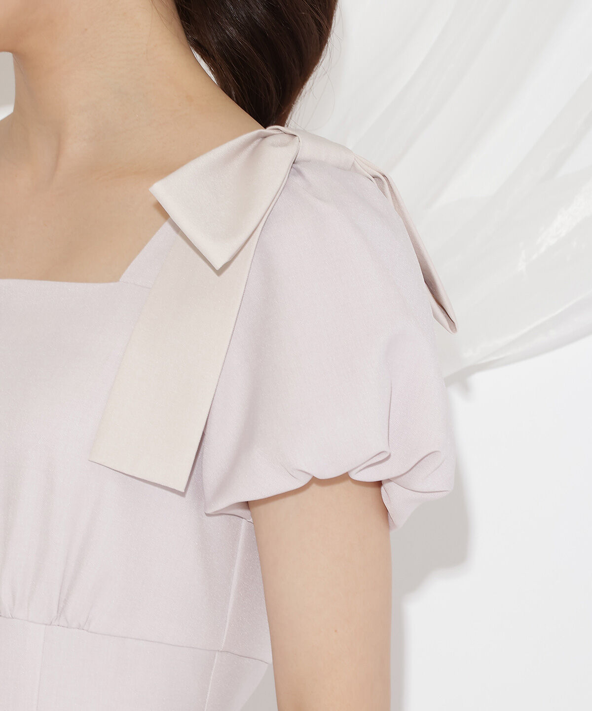 WILLSELECTION「ショルダーリボンマーメイドワンピース」|ワンピース|