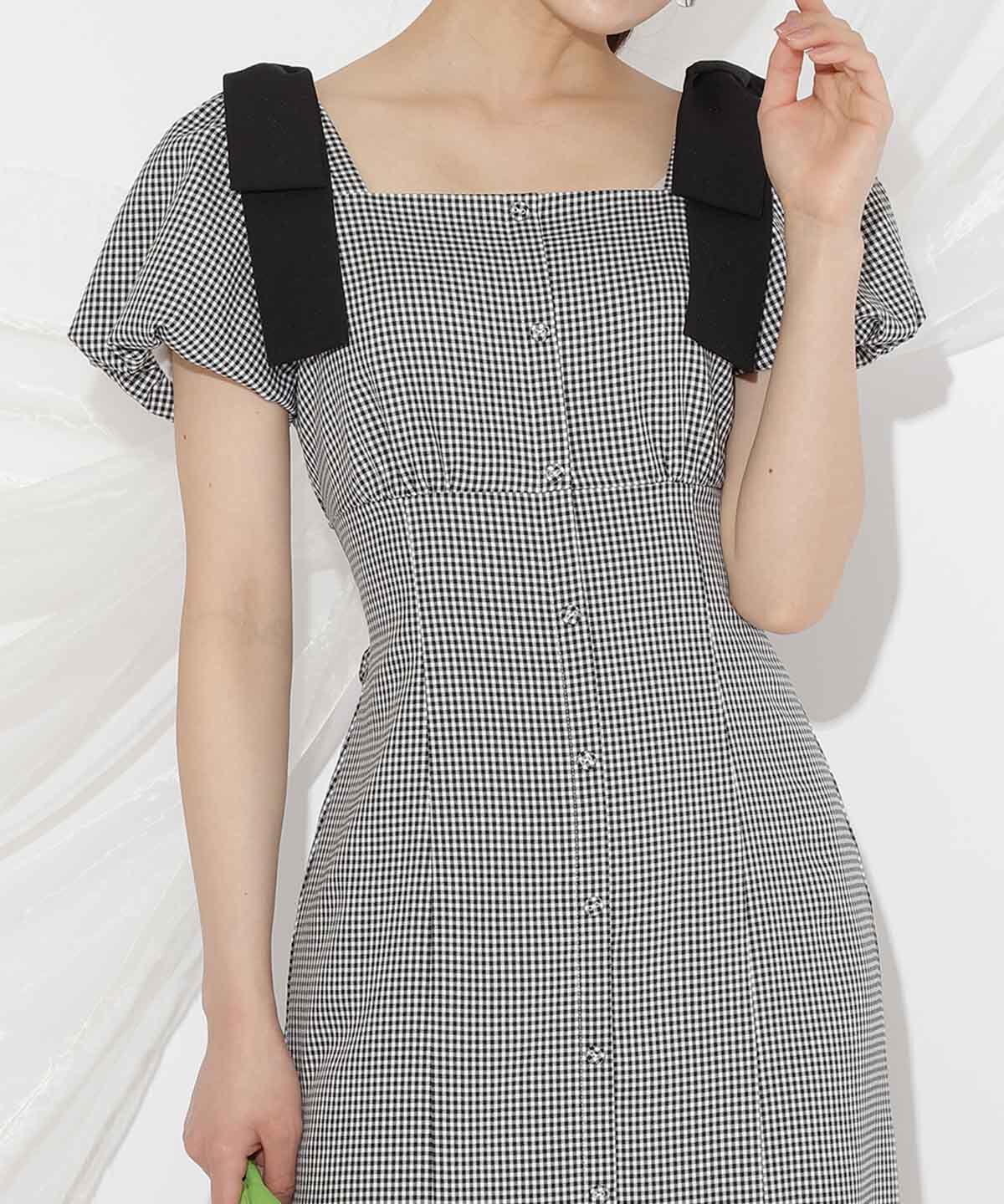 WILLSELECTION「ショルダーリボンマーメイドワンピース」|ワンピース|