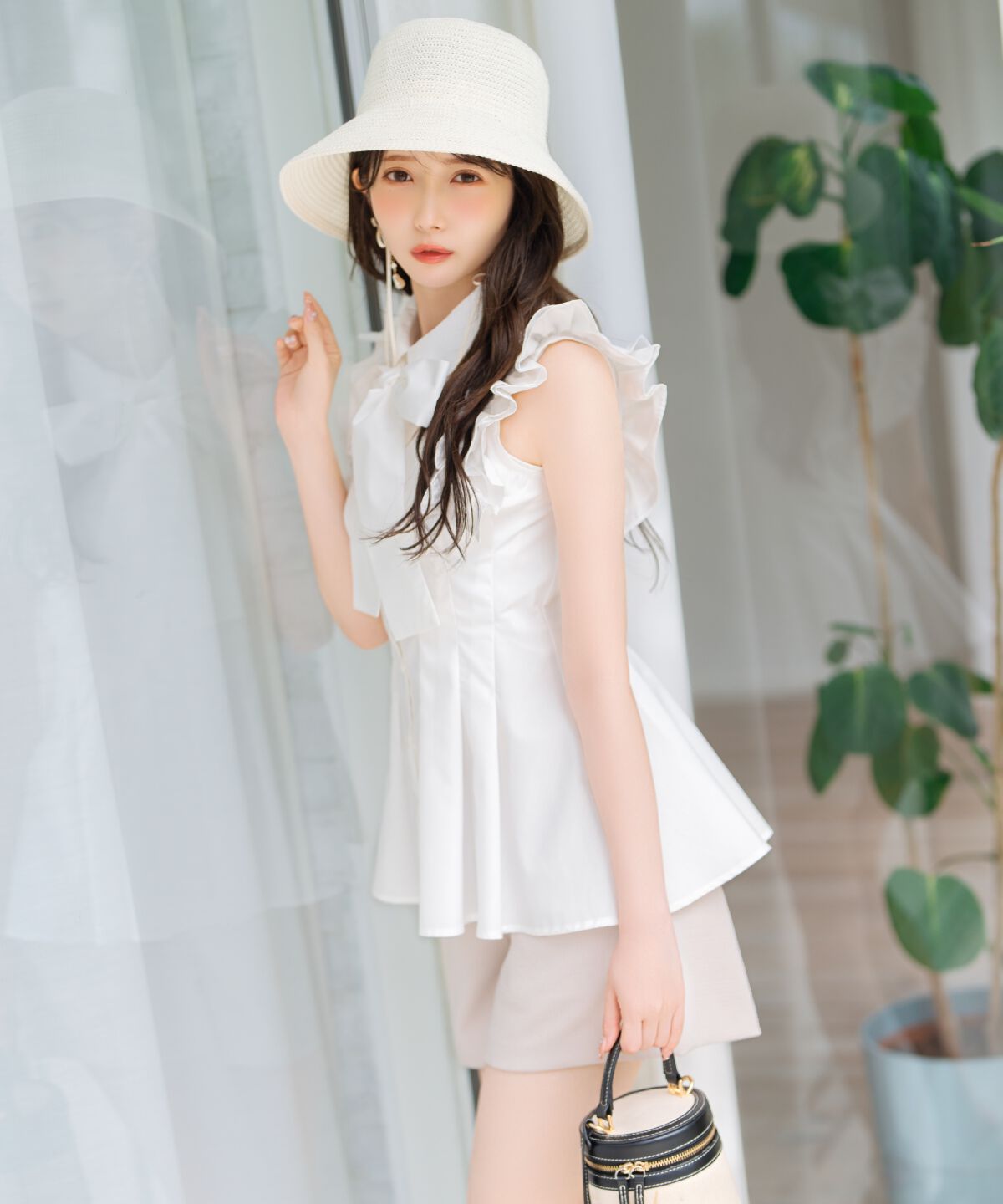 WILLSELECTION「タックデザインショートパンツ」|キュロット|