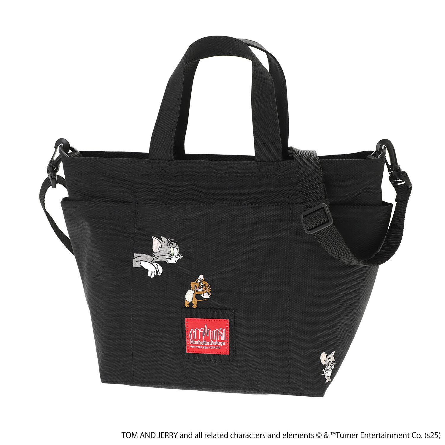 Manhattan Portage「Whitestone Tote Bag / TOM AND JERRY / 85TH」|トートバッグ|BLK