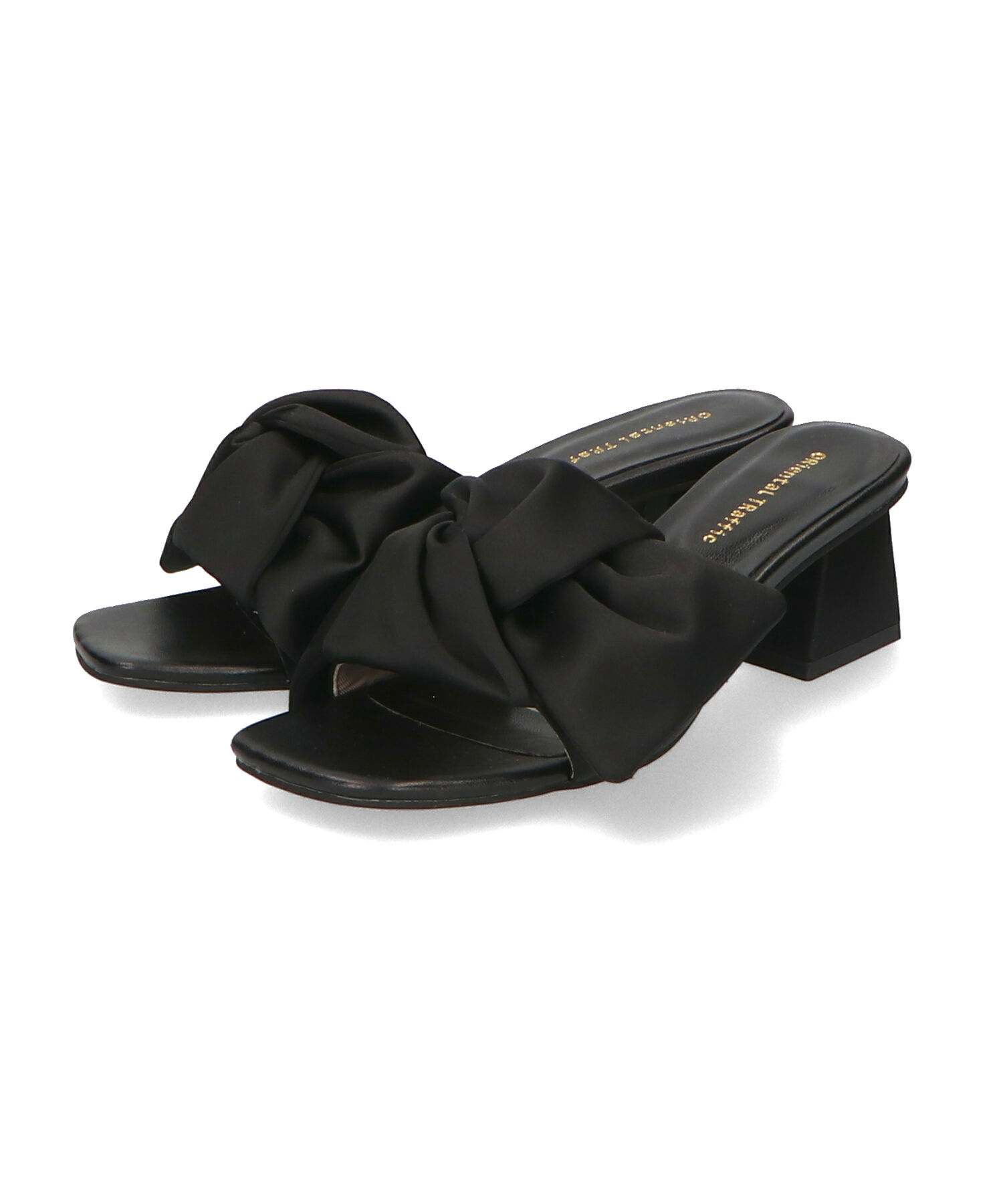 ORiental TRaffic「ビッグリボンモチーフミュール/41227」|サンダル|