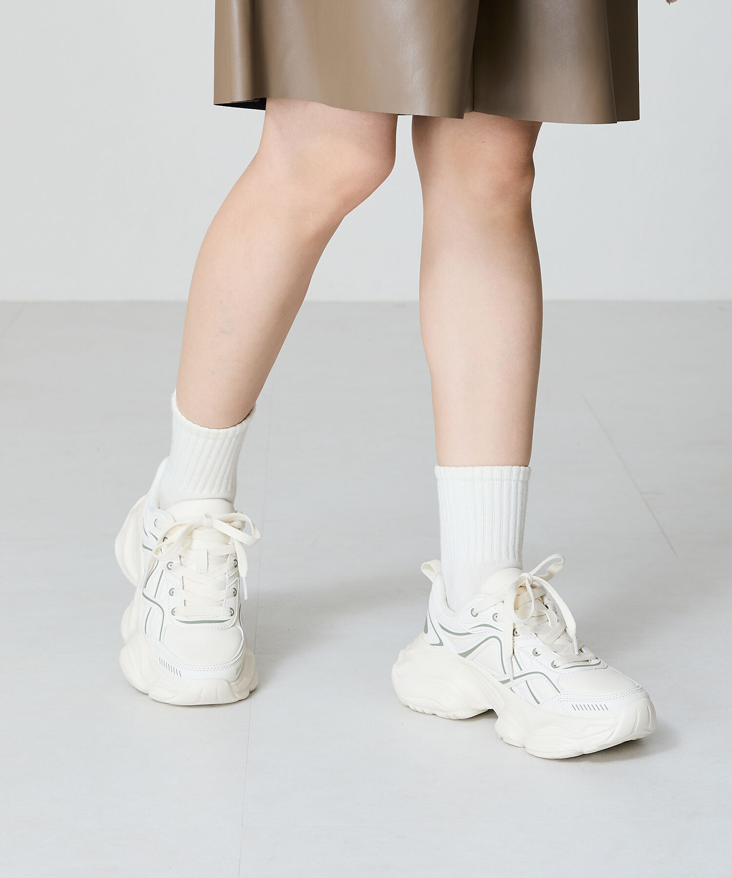 ORiental TRaffic「【アウトレット価格】ボリュームソールハイテクスニーカー/OT3747」|スニーカー|