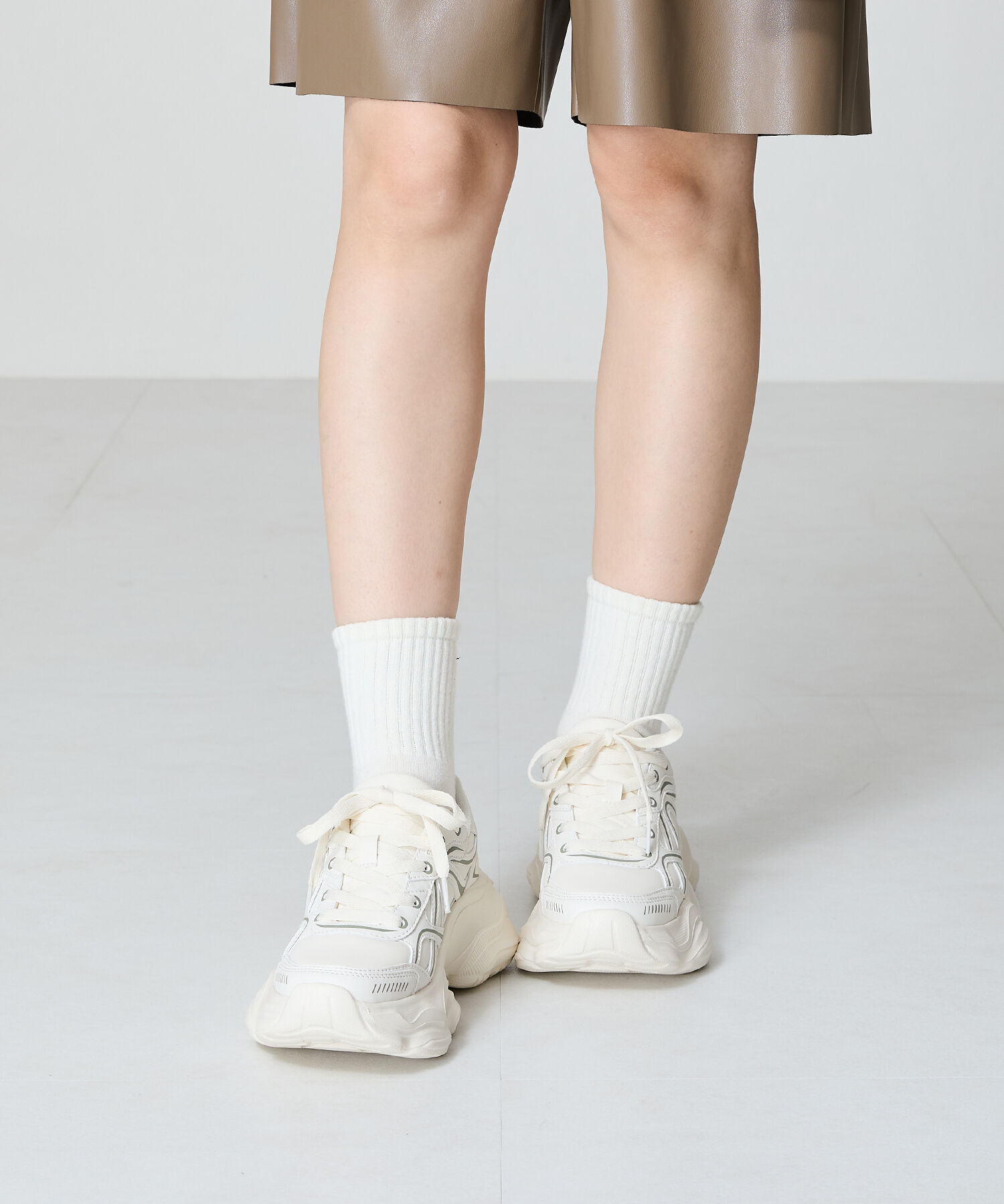 ORiental TRaffic「【アウトレット価格】ボリュームソールハイテクスニーカー/OT3747」|スニーカー|