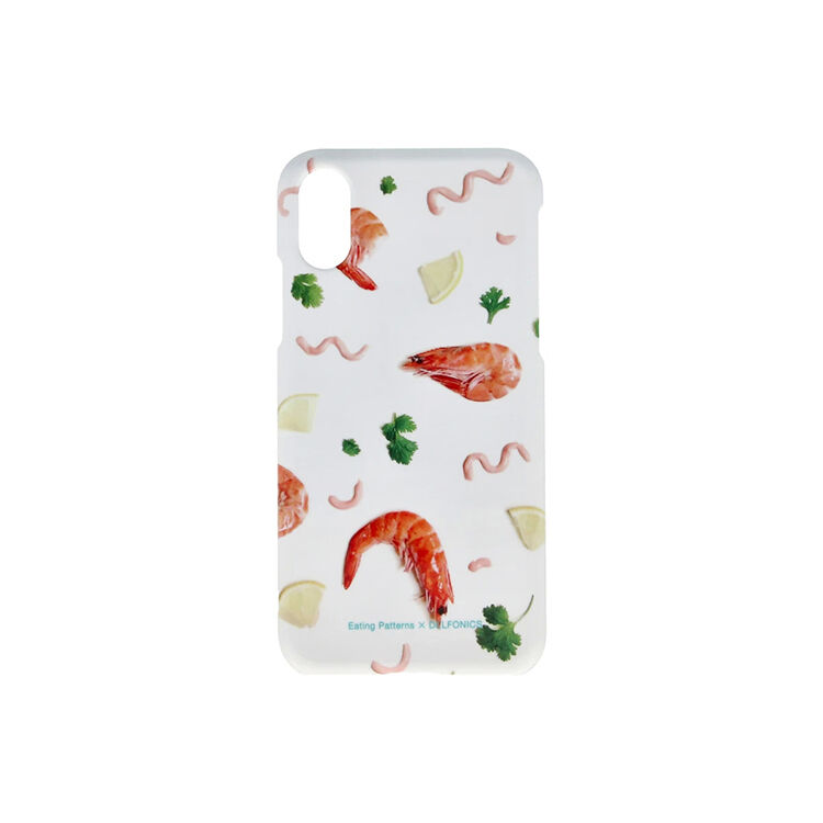 DELFONICS「Eating Patterns iPhone XS ケース」|モバイルケース|ホワイト